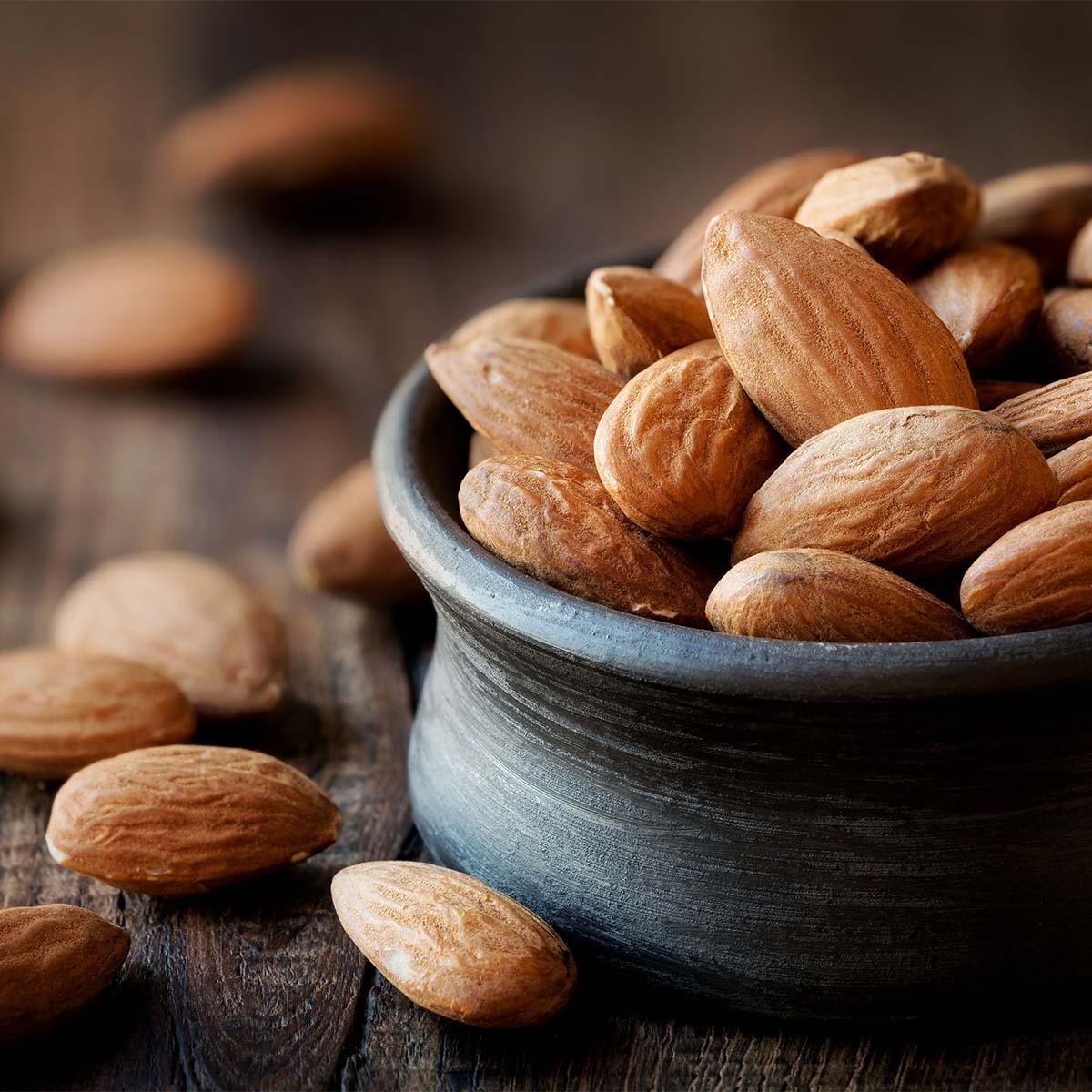 natural granola ingredients like almonds