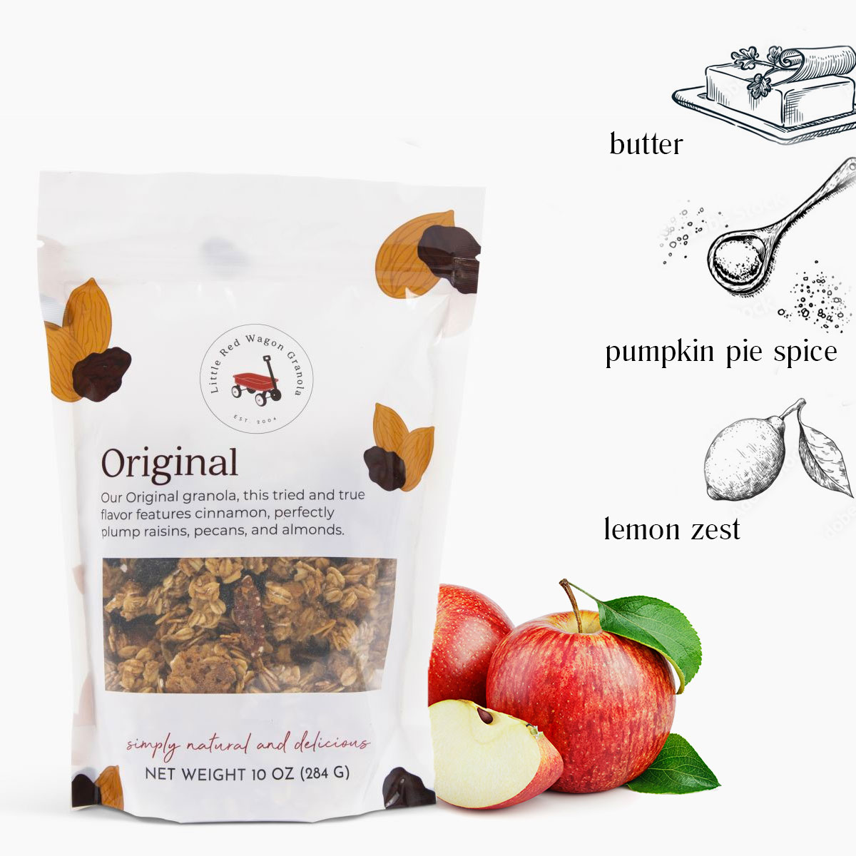 original granola bag, what to do with leftover granola