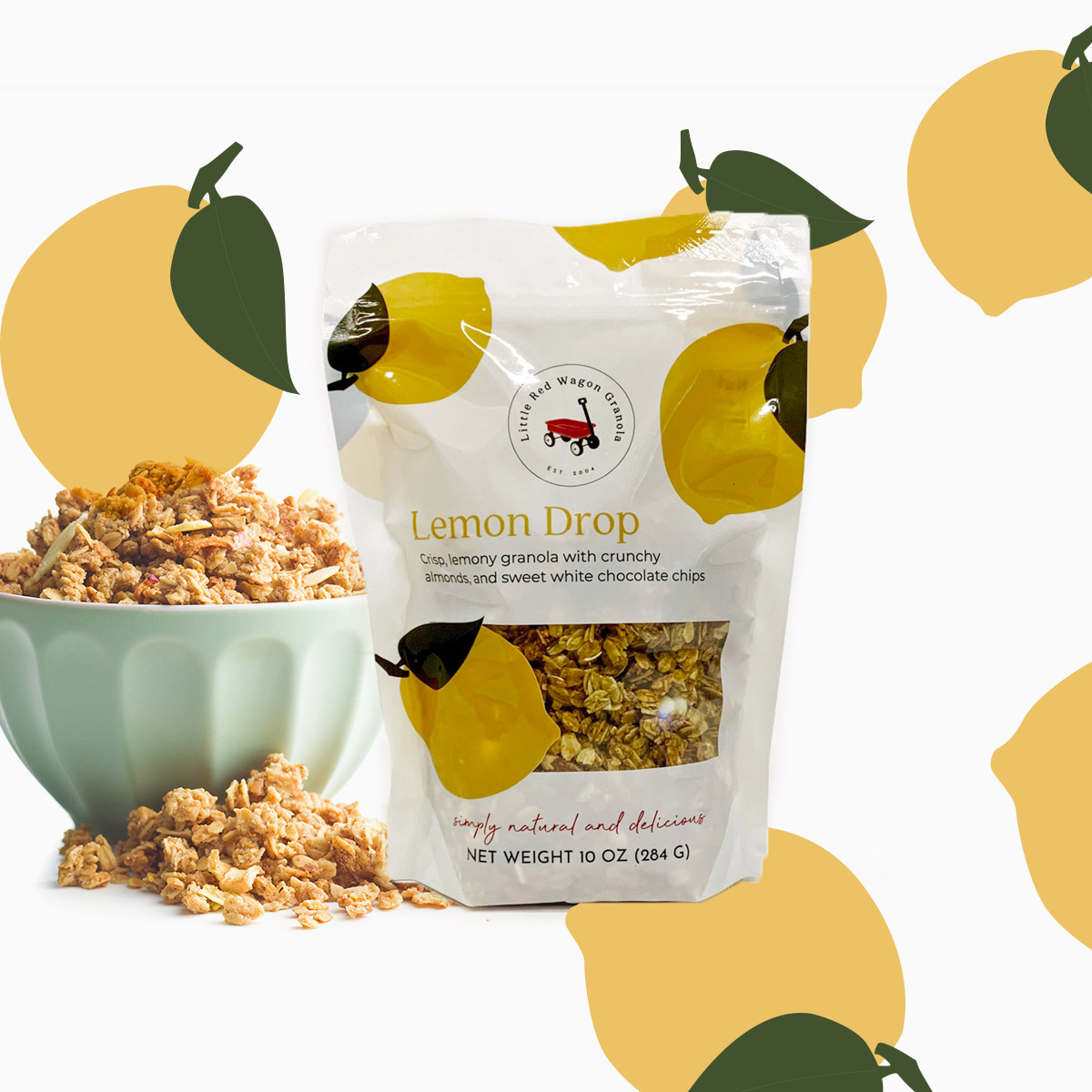 summer granola flavor: lemon drop granola
